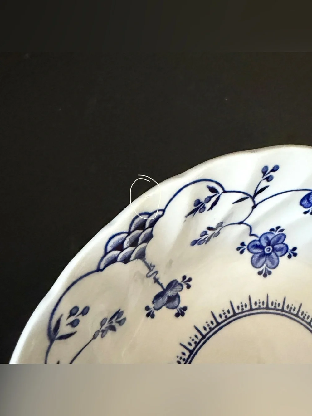 SET of 2 Finlandia Dessert Berry Bowls - Old Staffordshire Salem